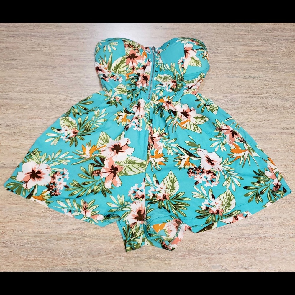 Toxik strapless romper